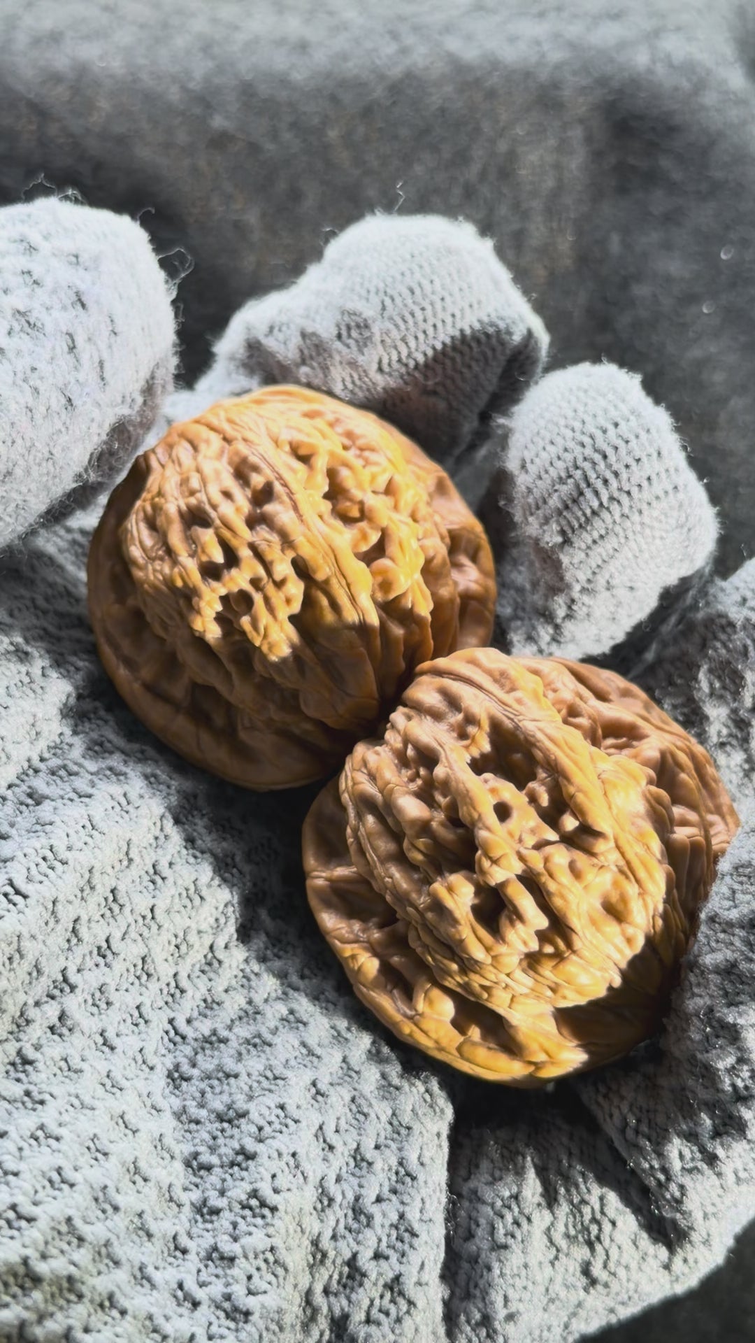 Wheat Ear Tiger Head Wenwan Walnut · 39mm · Select Ritual