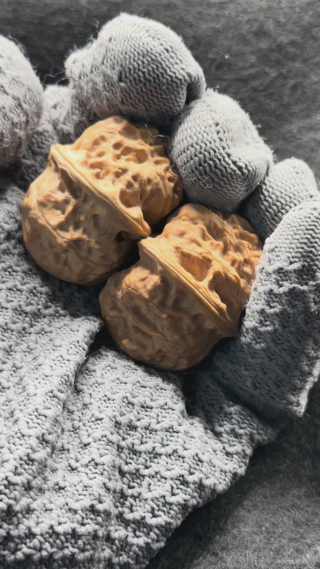 Mentougou Ingot Wenwan Walnut · 38mm · Natural · Premium Ritual
