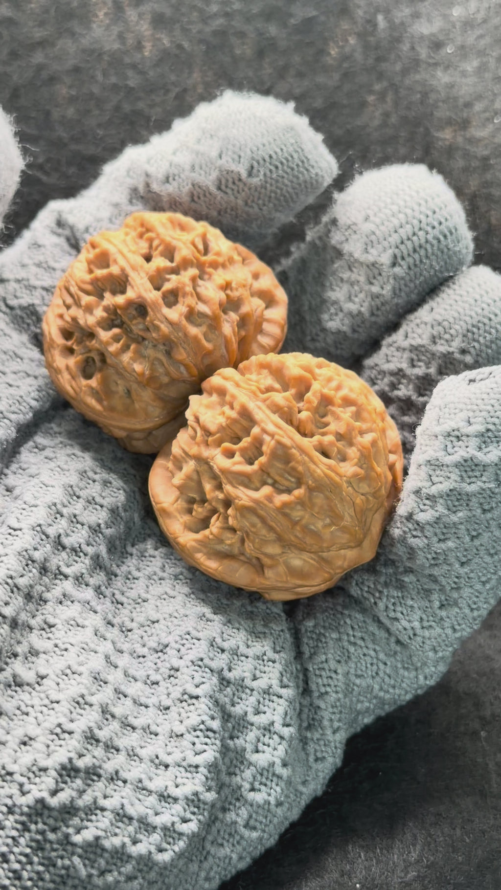 Eve Stone Wenwan Walnut  · 38mm · Natural · Premium Ritual
