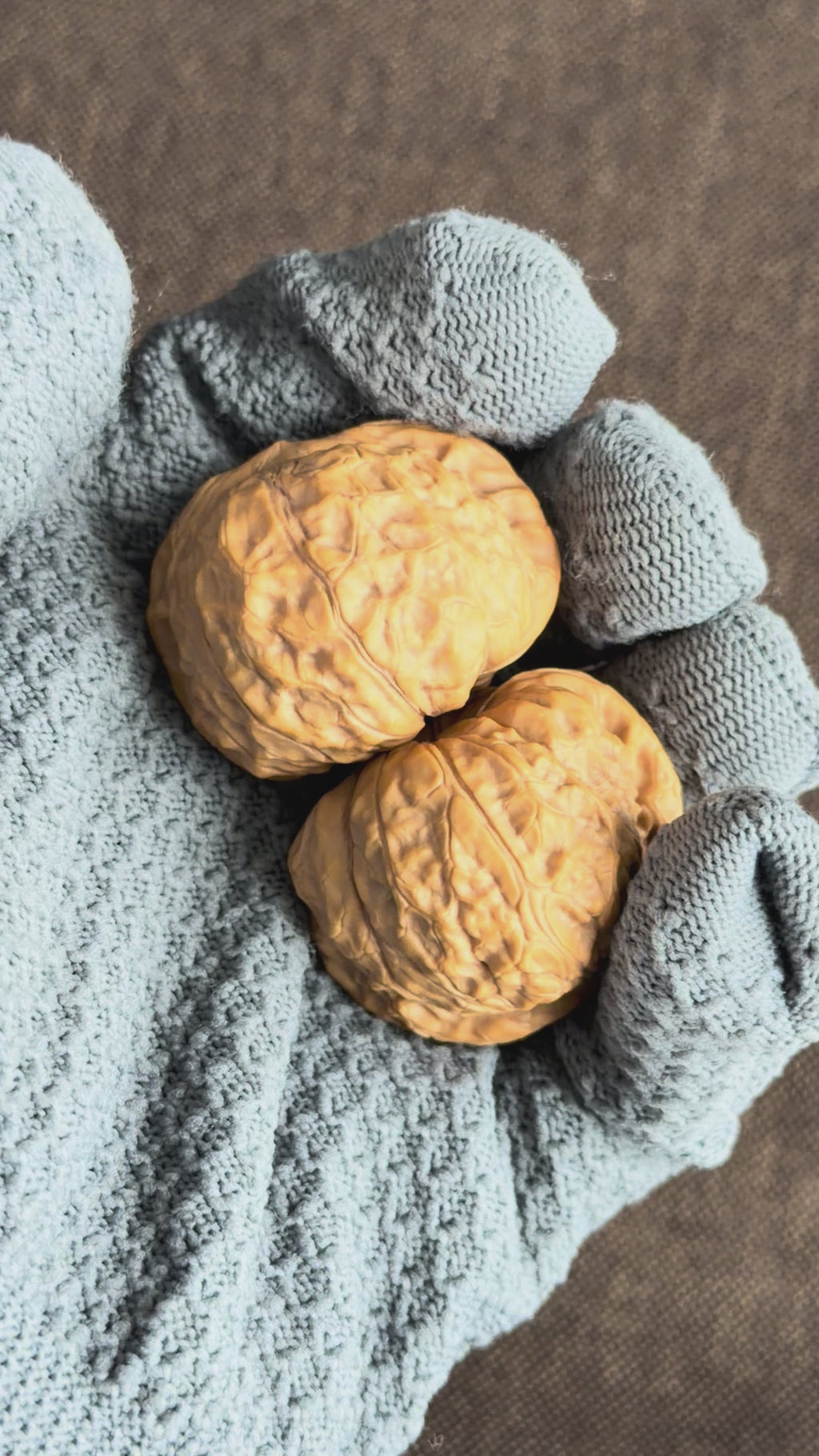Pumpkin Lion Head Wenwan Walnut