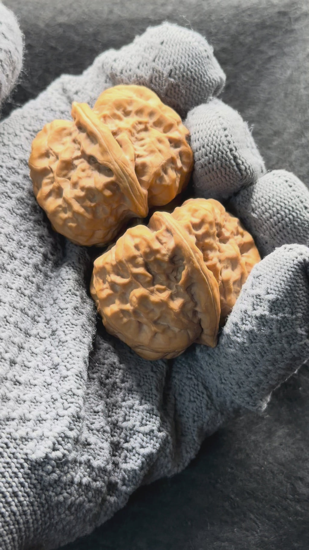 Toad Head Wenwan Walnut · 38mm · Natural · Collector Ritual