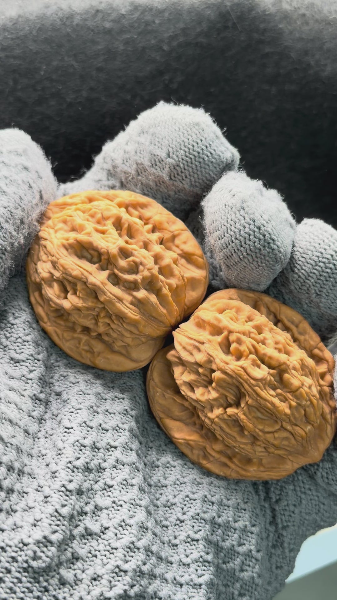 Wheat Ear Tiger Head Wenwan Walnut · 41mm · Natural · Entry Ritual