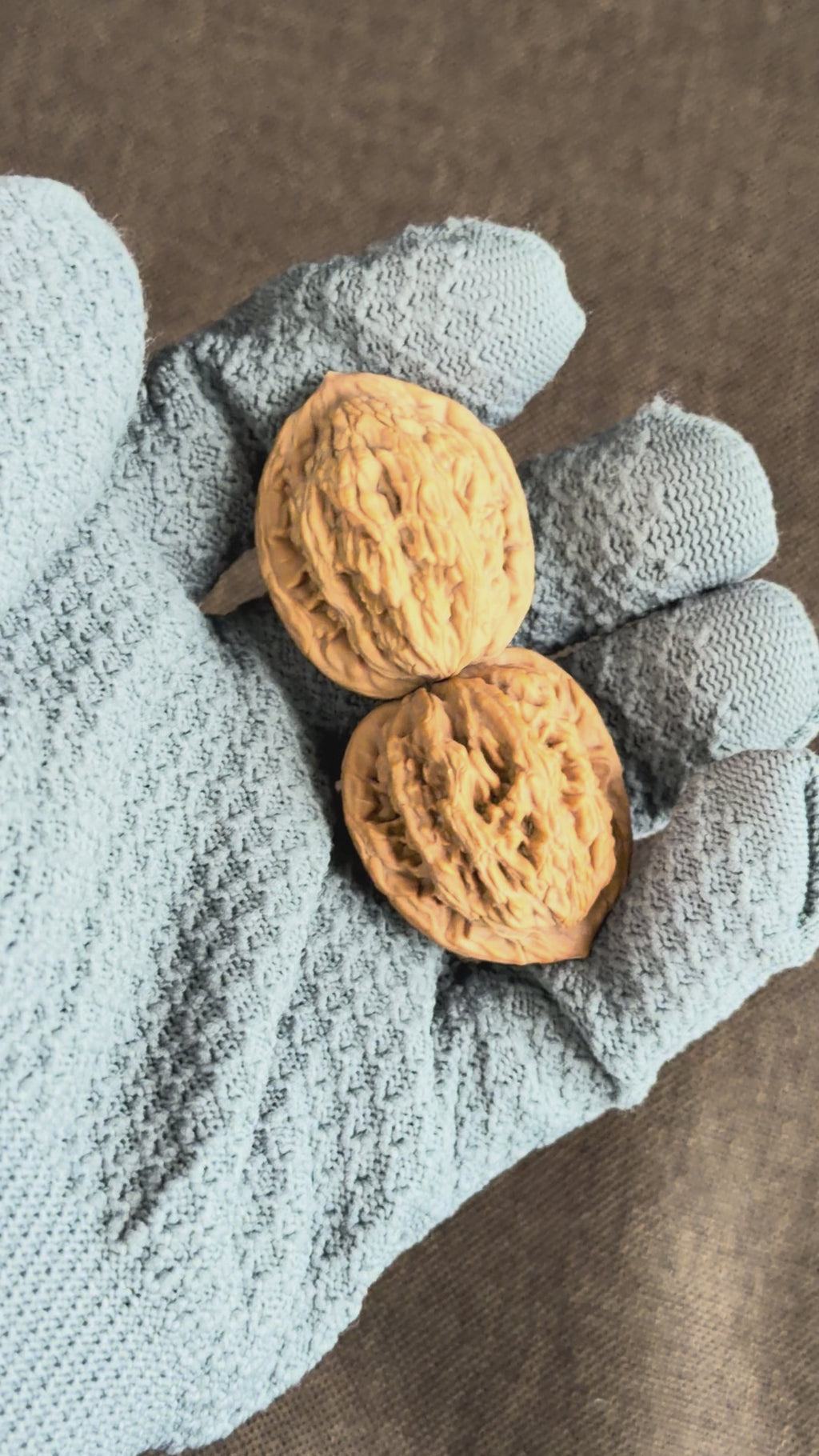 Wheat Ear Tiger Head Wenwan Walnut