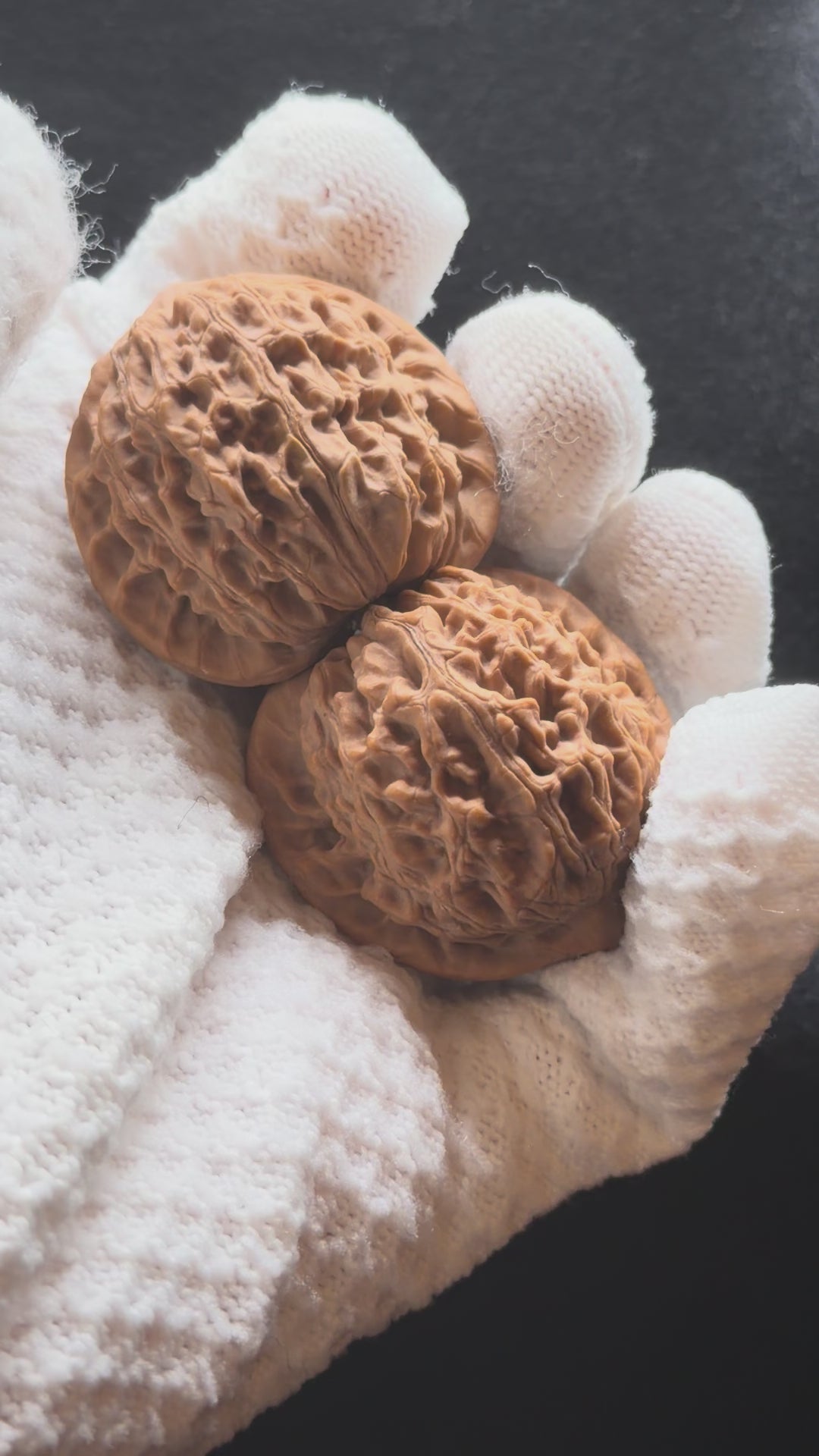 Dragon Vein Wenwan Walnut · 41mm · Natural · Premium Ritual